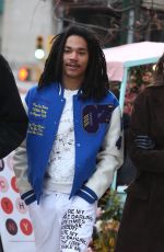 KAIA GERBER and Luka Sabbat Out in New York 02/17/2019