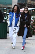 KAIA GERBER and Luka Sabbat Out in New York 02/17/2019