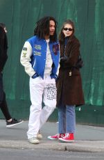 KAIA GERBER and Luka Sabbat Out in New York 02/17/2019