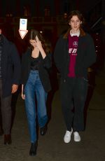 KAIA GERBER and Wellington Grant Night Out in Milan 02/19/2019