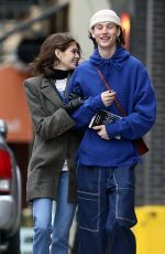 KAIA GERBER and Wellington Grant Out in New York 02/18/2019