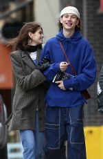 KAIA GERBER and Wellington Grant Out in New York 02/18/2019