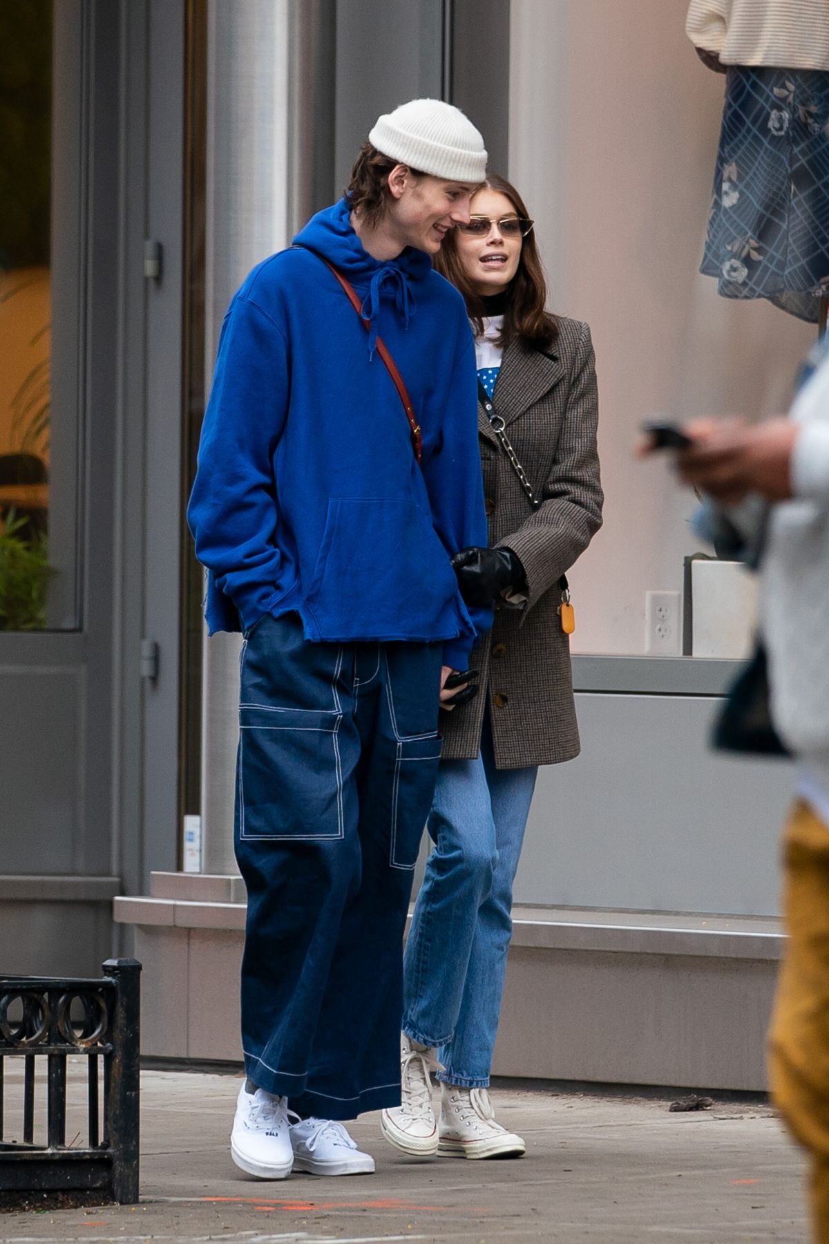 KAIA GERBER and Wellington Grant Out in New York 02/18/2019 – HawtCelebs