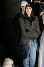 KAIA GERBER Arrives at Coach Show at New York Fashion Week 02/12/2019