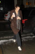 KAIA GERBER Arrives at Her Hotel in New York 02/12/2019