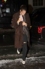 KAIA GERBER Arrives at Her Hotel in New York 02/12/2019