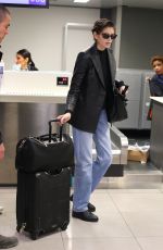 KAIA GERBER at Airport in Milan 02/23/2019
