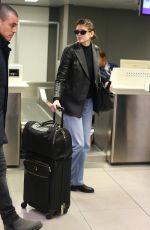 KAIA GERBER at Airport in Milan 02/23/2019