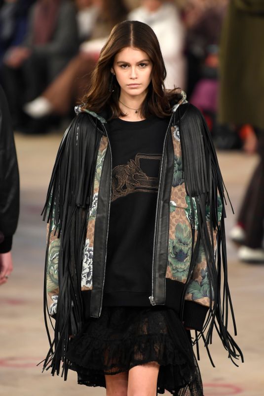 KAIA GERBER at Coach Runway Show at NYFW in New York 02/12/2019