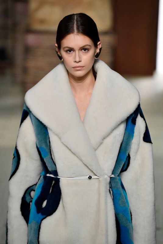 KAIA GERBER at Lanvin Fashion Show in Paris 02/27/2019