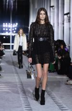 KAIA GERBER at Longchamps Runway Show in New York 02/09/2019