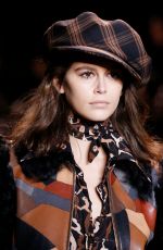 KAIA GERBER at Michael Kors Runway Show at New York Fashion Week 02/13/2019