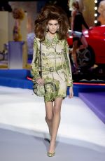 KAIA GERBER at Moschino Runway Show in Milan 02/21/2019