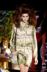 KAIA GERBER at Moschino Runway Show in Milan 02/21/2019
