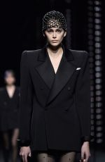 KAIA GERBER at Saint Laurent Show at Paris Fashion Week 02/26/2019