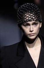 KAIA GERBER at Saint Laurent Show at Paris Fashion Week 02/26/2019