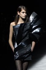 KAIA GERBER at Saint Laurent Show at Paris Fashion Week 02/26/2019