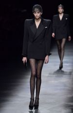 KAIA GERBER at Saint Laurent Show at Paris Fashion Week 02/26/2019