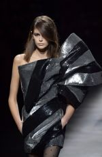 KAIA GERBER at Saint Laurent Show at Paris Fashion Week 02/26/2019