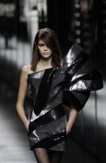 KAIA GERBER at Saint Laurent Show at Paris Fashion Week 02/26/2019