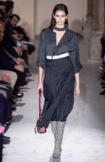 KAIA GERBER at Salvatore Ferragamo Show at Milan Fashion Week 02/23/2019