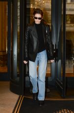 KAIA GERBER Leaves Her Hotel in Milan 02/23/2019