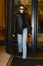 KAIA GERBER Leaves Her Hotel in Milan 02/23/2019