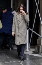 KAIA GERBER Leaves Marc Jacobs Office in New York 02/13/2019