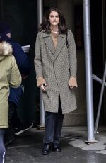 KAIA GERBER Leaves Marc Jacobs Office in New York 02/13/2019