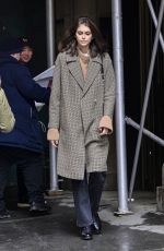 KAIA GERBER Out at New york Fashion Week 02/13/2019