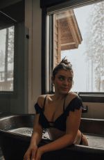 KALANI HILLIKER and KENDALL VERTES on the Set of a Photoshoot, February 2019