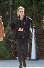 KALEY CUOCO Leaves Sun Cafe in Los Angeles 02/06/2019
