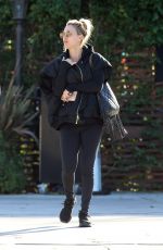 KALEY CUOCO Leaves Sun Cafe in Los Angeles 02/06/2019