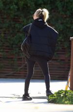 KALEY CUOCO Leaves Sun Cafe in Los Angeles 02/06/2019