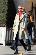 KARLIE KLOSS Leaves Her Hotel in Paris 02/25/2019