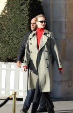 KARLIE KLOSS Leaves Her Hotel in Paris 02/25/2019
