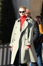 KARLIE KLOSS Leaves Her Hotel in Paris 02/25/2019