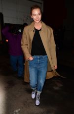 KARLIE KLOSS Leaves Marc Jacobs Show at New york Fashion Show 02/13/2019