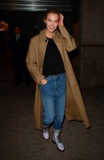 KARLIE KLOSS Leaves Marc Jacobs Show at New york Fashion Show 02/13/2019