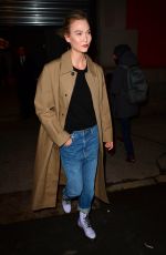 KARLIE KLOSS Leaves Marc Jacobs Show at New york Fashion Show 02/13/2019