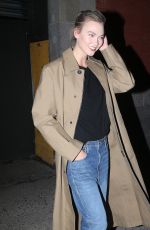 KARLIE KLOSS Leaves Marc Jacobs Show at New york Fashion Show 02/13/2019