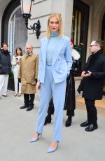 KARLIE KLOSS Leaves Ralph Lauren Show in New York 02/07/2019