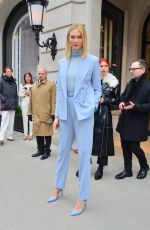 KARLIE KLOSS Leaves Ralph Lauren Show in New York 02/07/2019