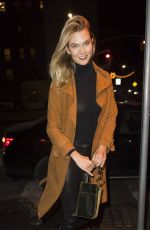 KARLIE KLOSS Out for Dinner in New York 02/05/2019