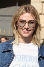 KARLIE KLOSS Out in Paris 02/26/2019