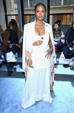 KARRUECHE TRAN at 3.1 Phillip Lim Show at New York Fashion Week 02/11/2019