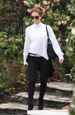 KATE BECKINSALE Heading to a Super Bowl Party in Los Angeles 02/03/2019
