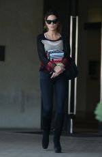 KATE BECKINSALE Leaves a Medical Office in Los Angeles 02/08/2019