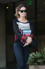 KATE BECKINSALE Leaves a Medical Office in Los Angeles 02/08/2019