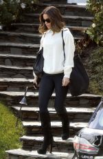 KATE BECKINSALE Leaves Her Home in Brentwood 02/05/2019